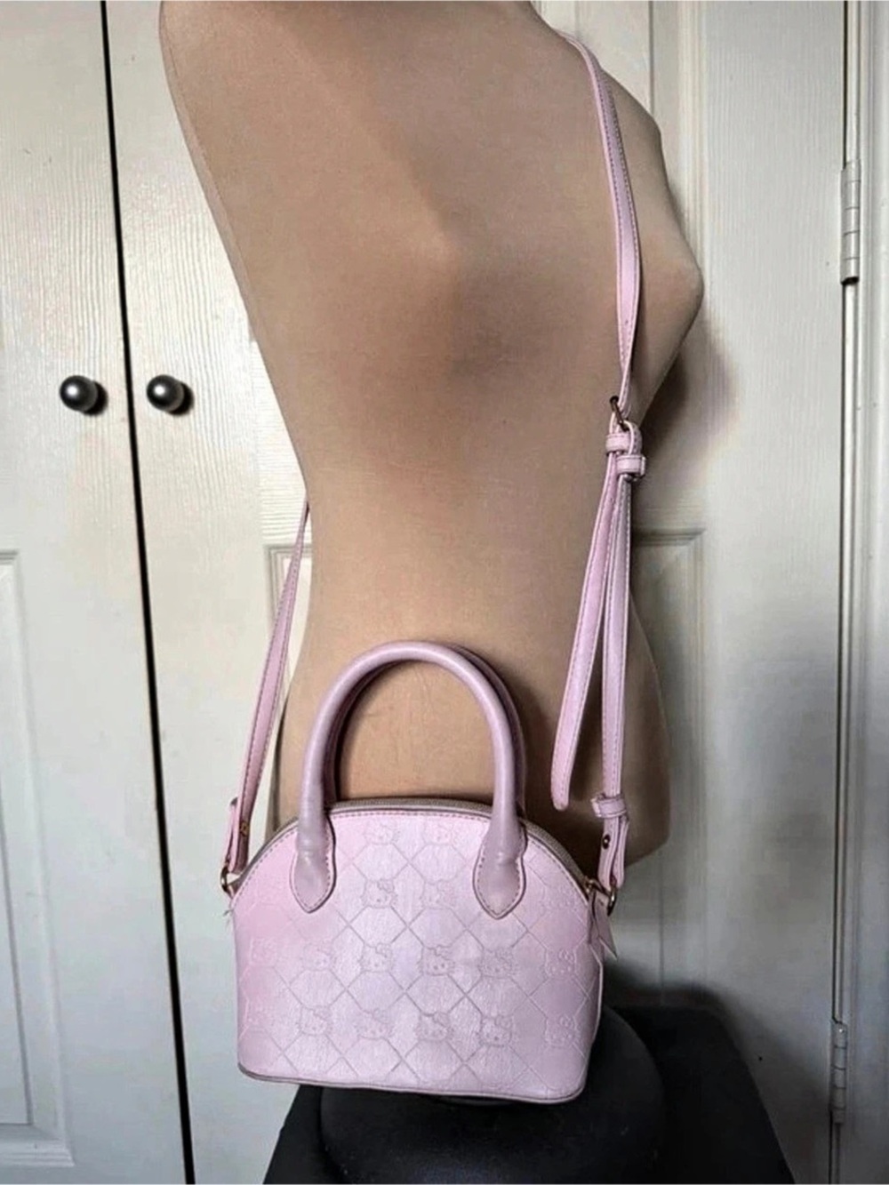 Hello Kitty Pink Mini Satchel Crossbody